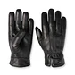 Guantes De Cuero Con Ajuste De Botón Y Elástico Clásicos Elegantes Para Hombre Invierno - Miniatura 2