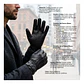 Guantes De Cuero Con Ajuste De Botón Y Elástico Clásicos Elegantes Para Hombre Invierno - Miniatura 5