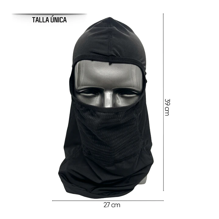Set Antiviento Moto Balaclava Con Orificio Auricular y Guantes 7
