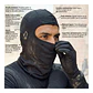 Set Antiviento Moto Balaclava Con Orificio Auricular y Guantes - Miniatura 6