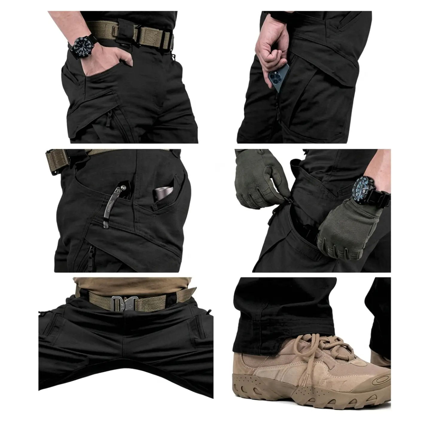 Pantalón Táctico Militar Cargo Outdoor Airsort Militar 4