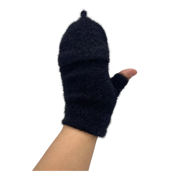 Pack 3 Guantes Híbridos Invierno Térmico Con Botón Sujeción 2