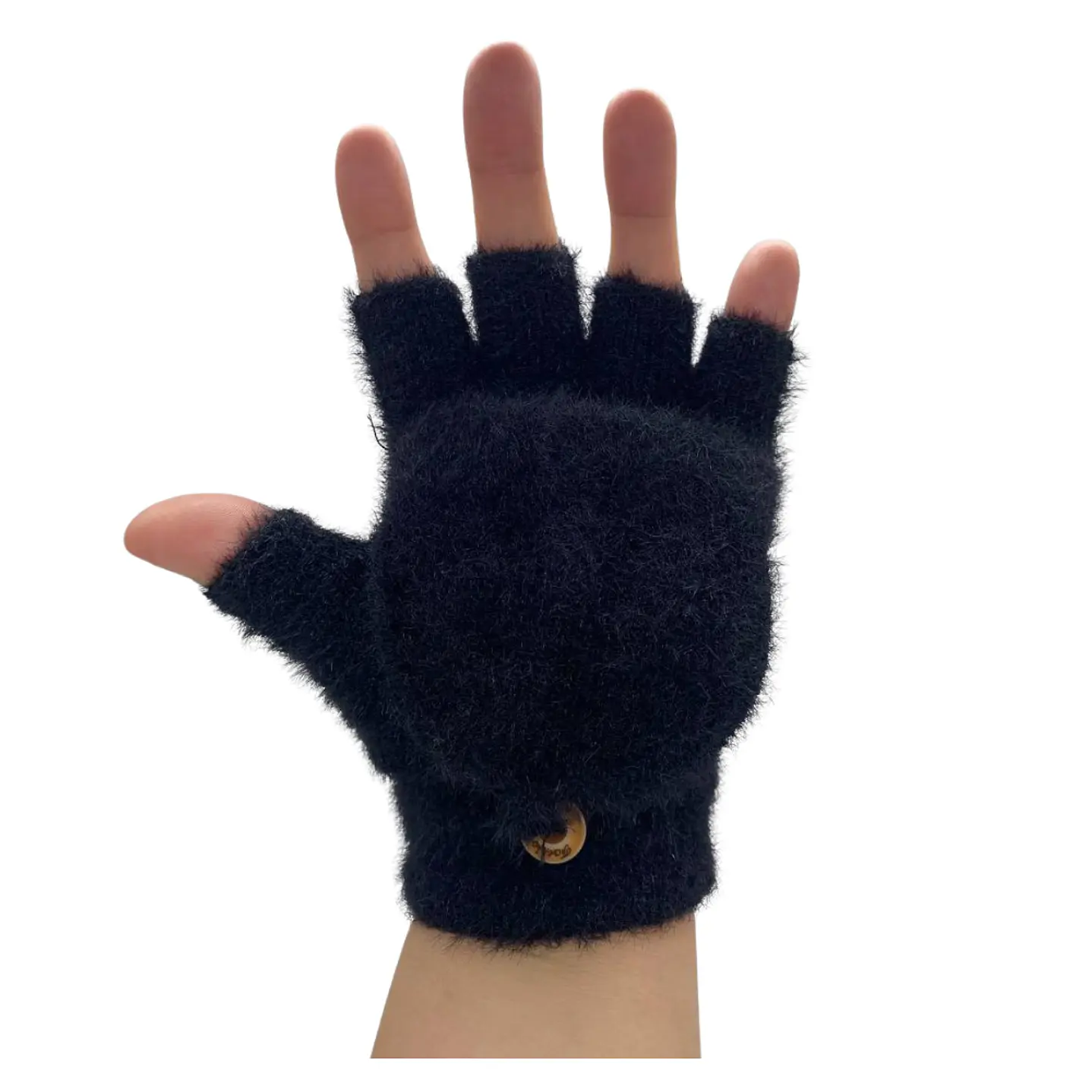 Pack 12 Guantes Híbridos Invierno Térmico Con Botón Sujeción 3