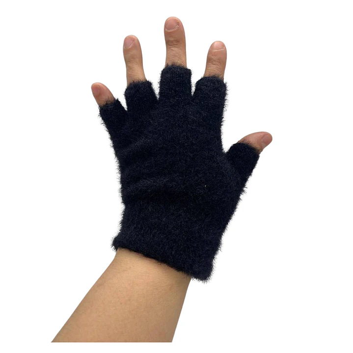 Pack 12 Guantes Híbridos Invierno Térmico Con Botón Sujeción 4