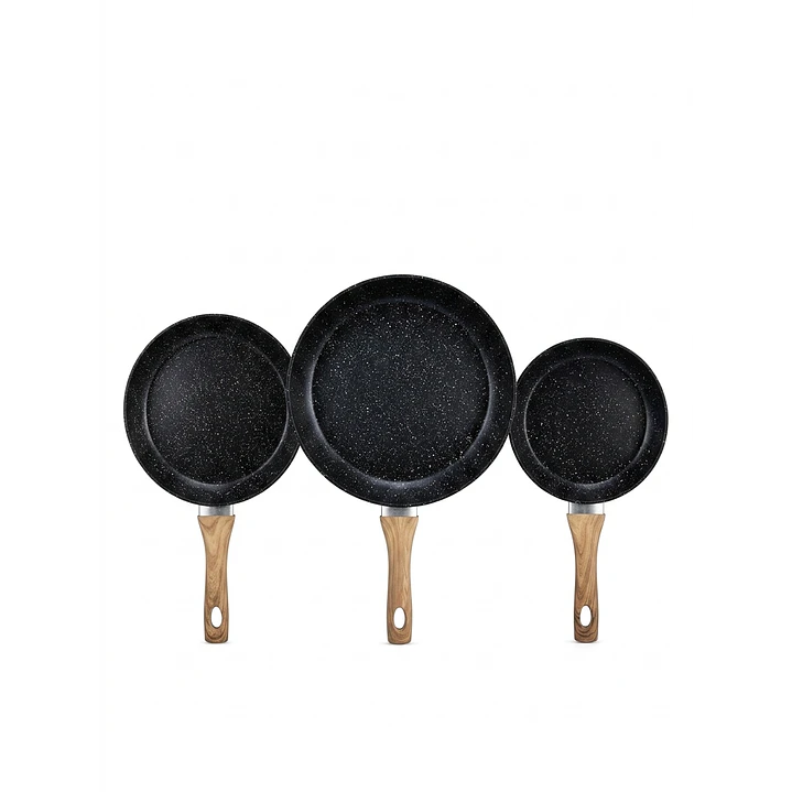 Set Sartenes 20, 24 Y 28 Cm Set De 3 Sartenes Ceramicos 1