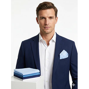 Pañuelos Para Hombre, 100% Algodón 12 Und 40x40 Premium