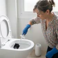 Cepillo Escobilla Baño Base Multiuso Wc Cocina Antibacterial - Miniatura 3