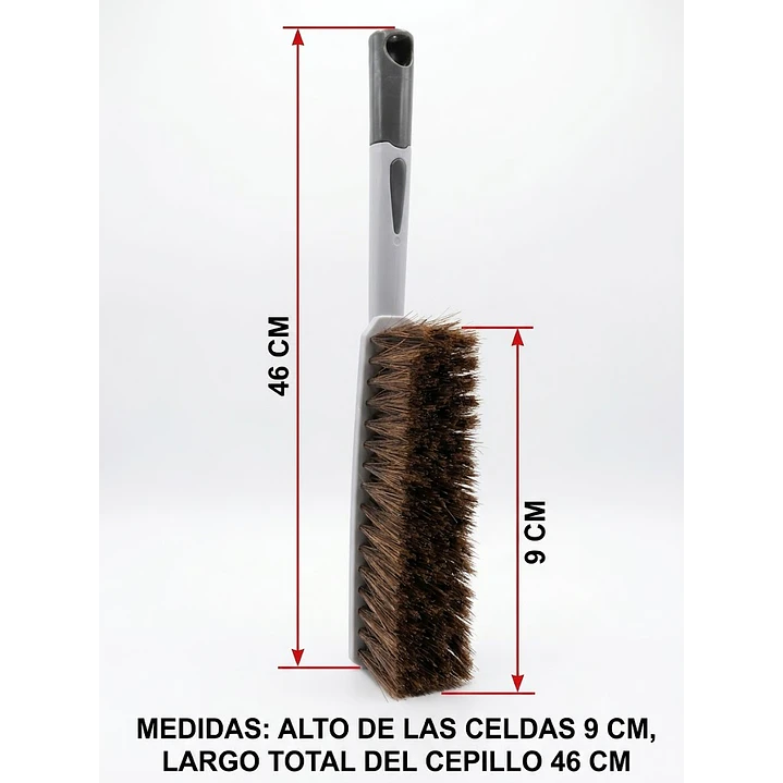 Cepillo De Mano Limpieza Auto Hogar Aseo Escobilla Escoba 2