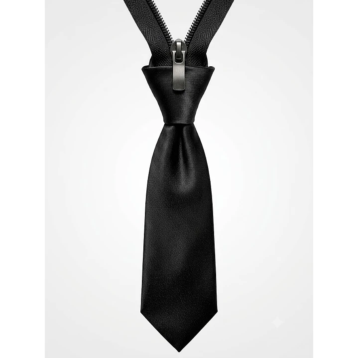 Corbata Hombre Corbata Para Traje De Vestir Con Cierre Nudo 4