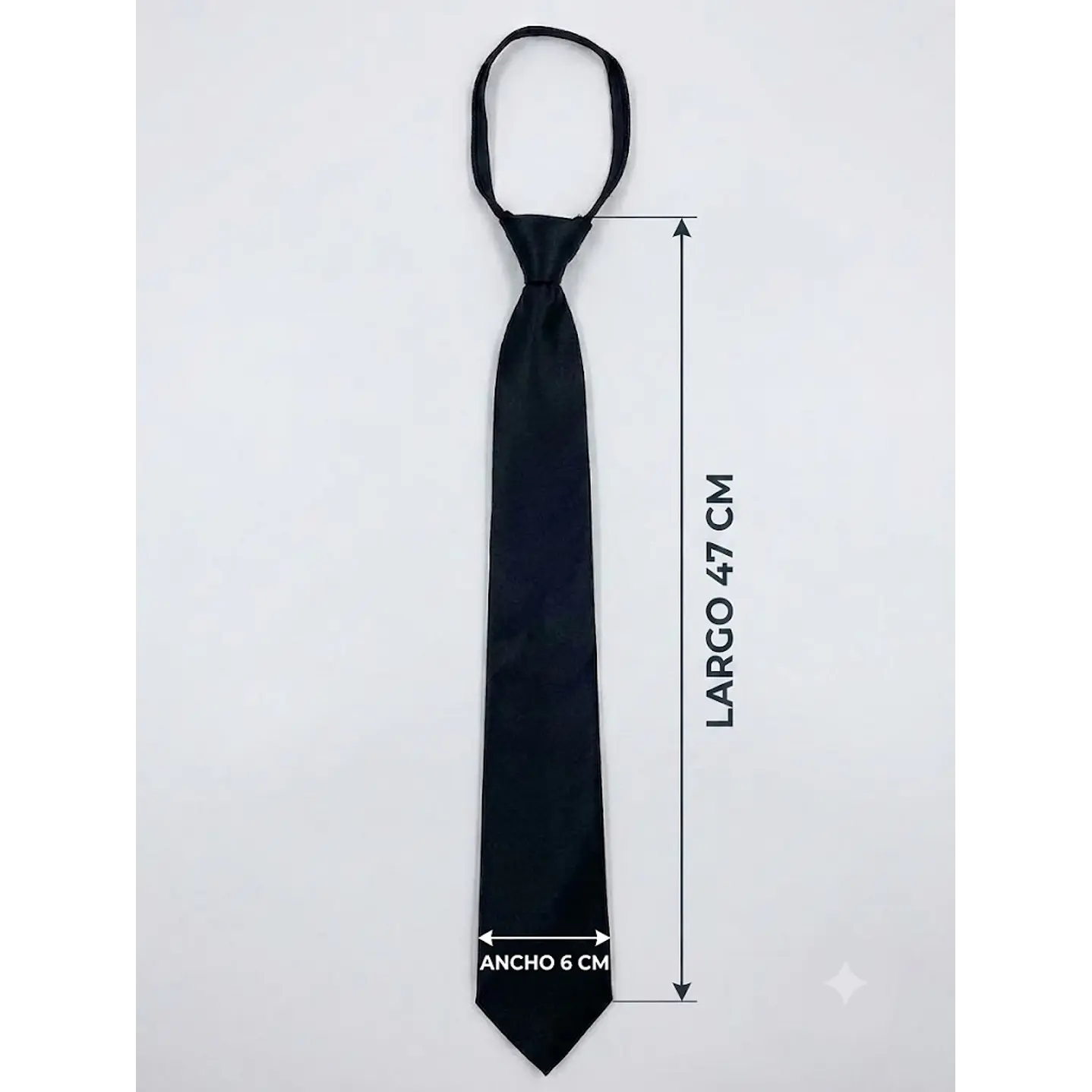 Corbata Hombre Corbata Para Traje De Vestir Con Cierre Nudo 2