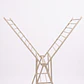 Tendedero Colgador De Ropa Plegable Metalico 180cm Premium - Miniatura 4
