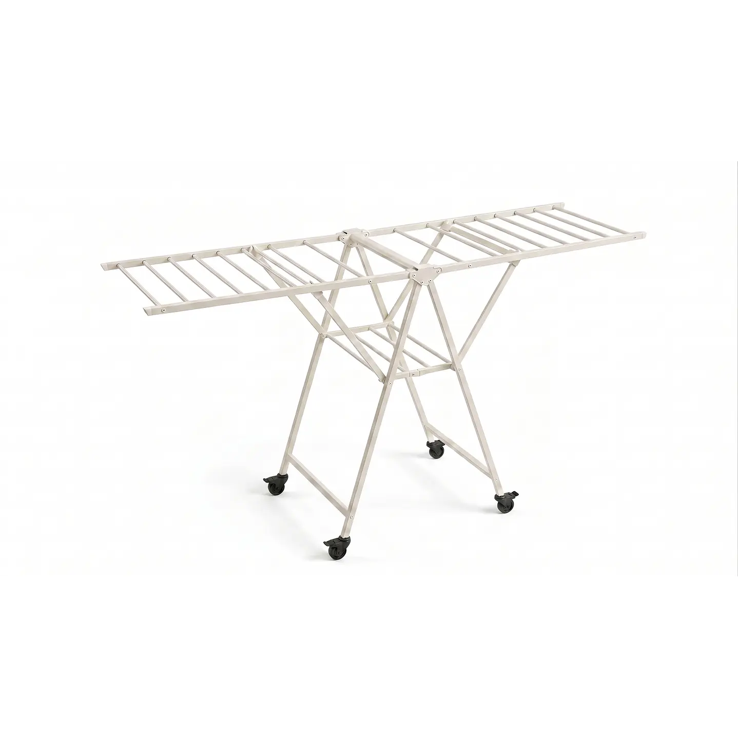 Tendedero Colgador De Ropa Plegable Metalico 180cm Premium 2