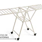 Tendedero Colgador De Ropa Plegable Metalico 180cm Premium - Miniatura 3