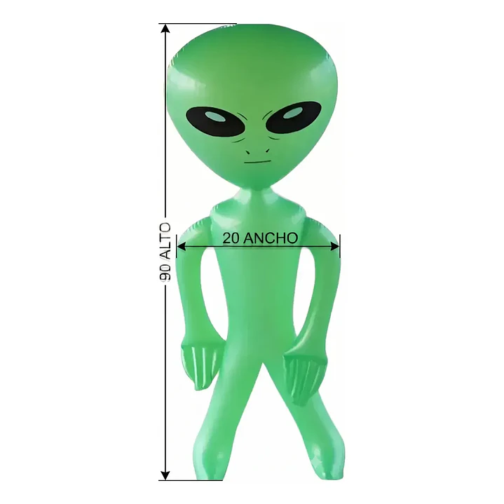 Marciano Inflable Alien Extraterrestre Marcianeke 2