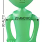 Marciano Inflable Alien Extraterrestre Marcianeke - Miniatura 2