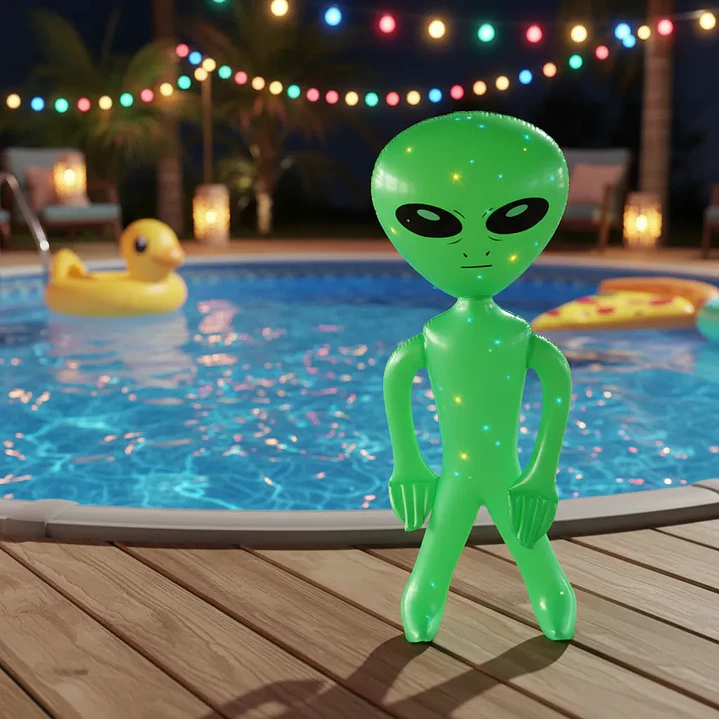 Marciano Inflable Alien Extraterrestre Marcianeke 3