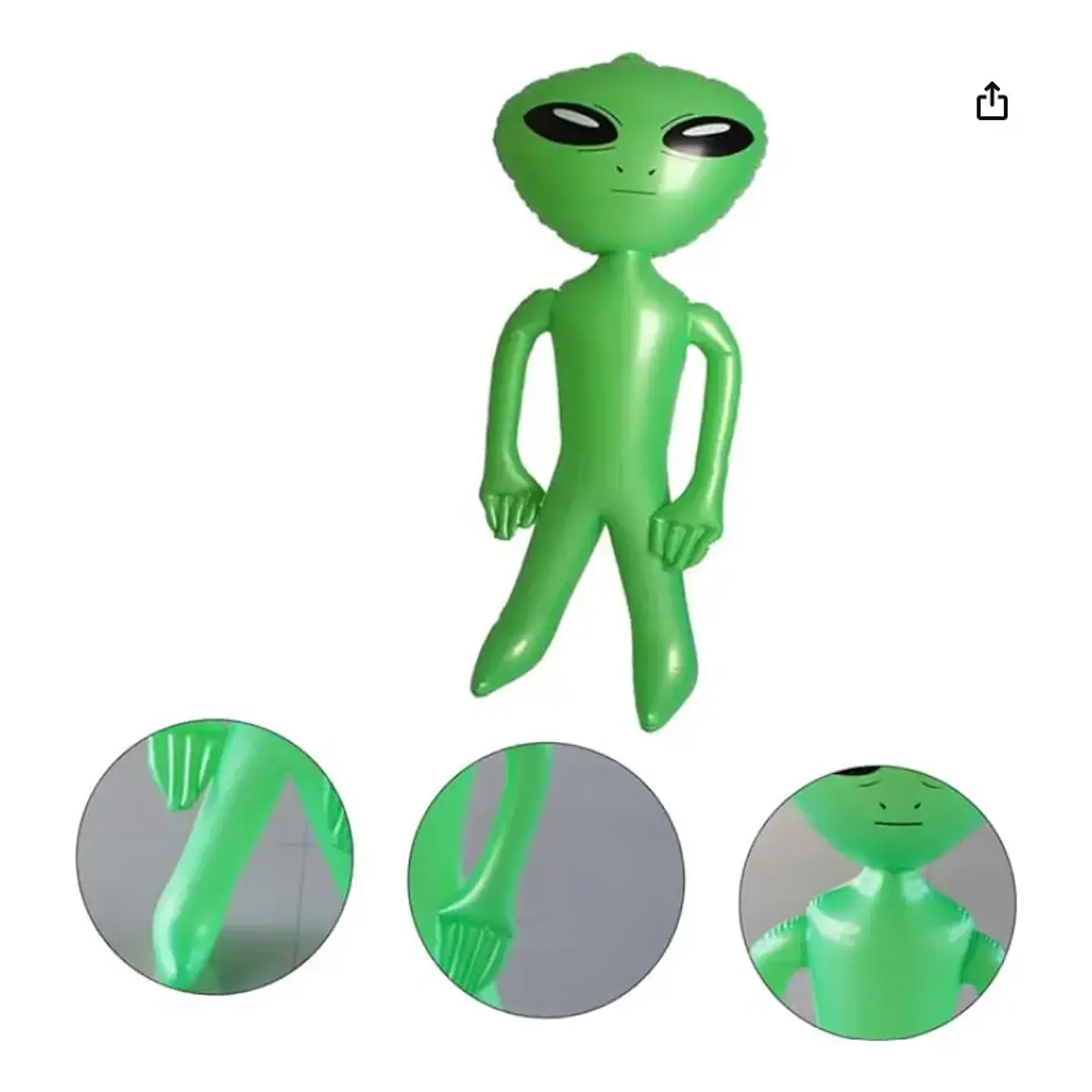 Marciano Inflable Alien Extraterrestre Marcianeke 4