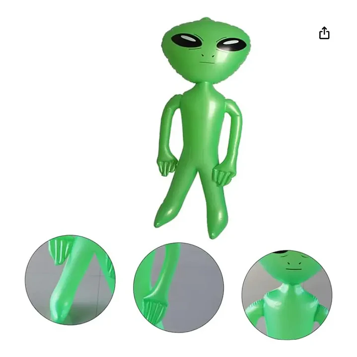 Marciano Inflable Alien Extraterrestre Marcianeke 4