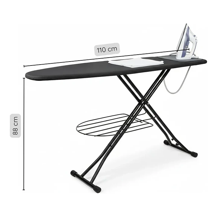 Tabla De Planchar Con Rejilla Mesa Plegable Basica Premium 3