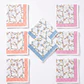 Pañuelos Damas Blancos Con Flores Pack 12 Und Algodon - Miniatura 5