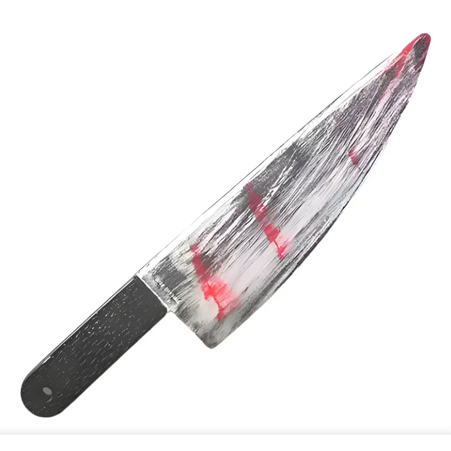 Cuchillo Carnicero C/ Sangre Broma Falso Halloween/fiesta 1