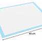 100 Pañales Sabanillas Absorbentes Mascota Perros 60x90cm Azul - Miniatura 3