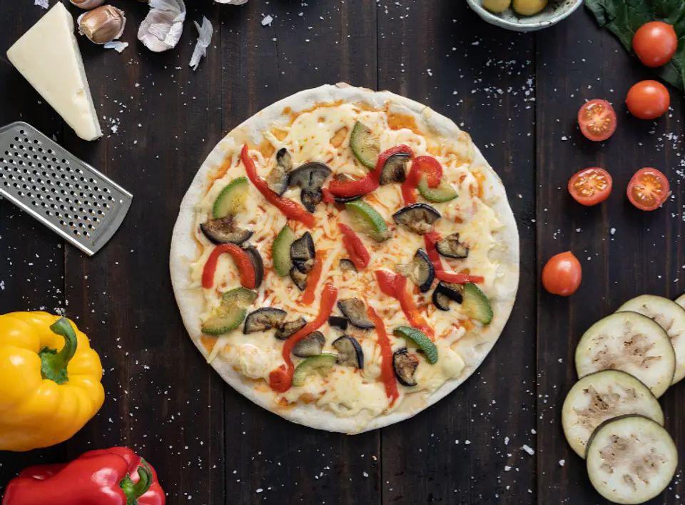  Pizza Verduras Asadas  1