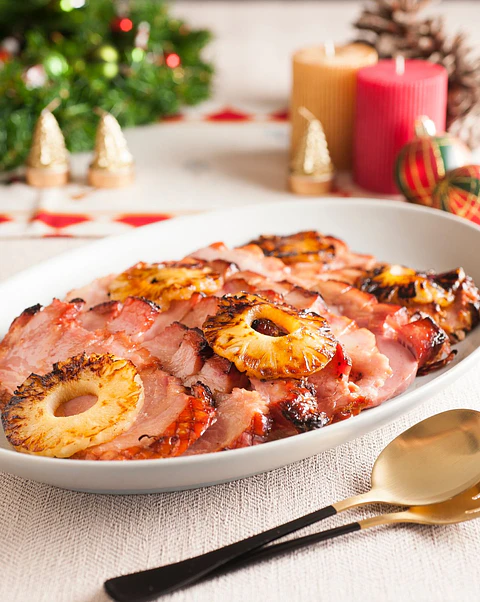 Jamón acaramelado (8 - 10 personas)