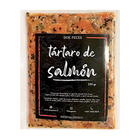 Tártaro de salmón 