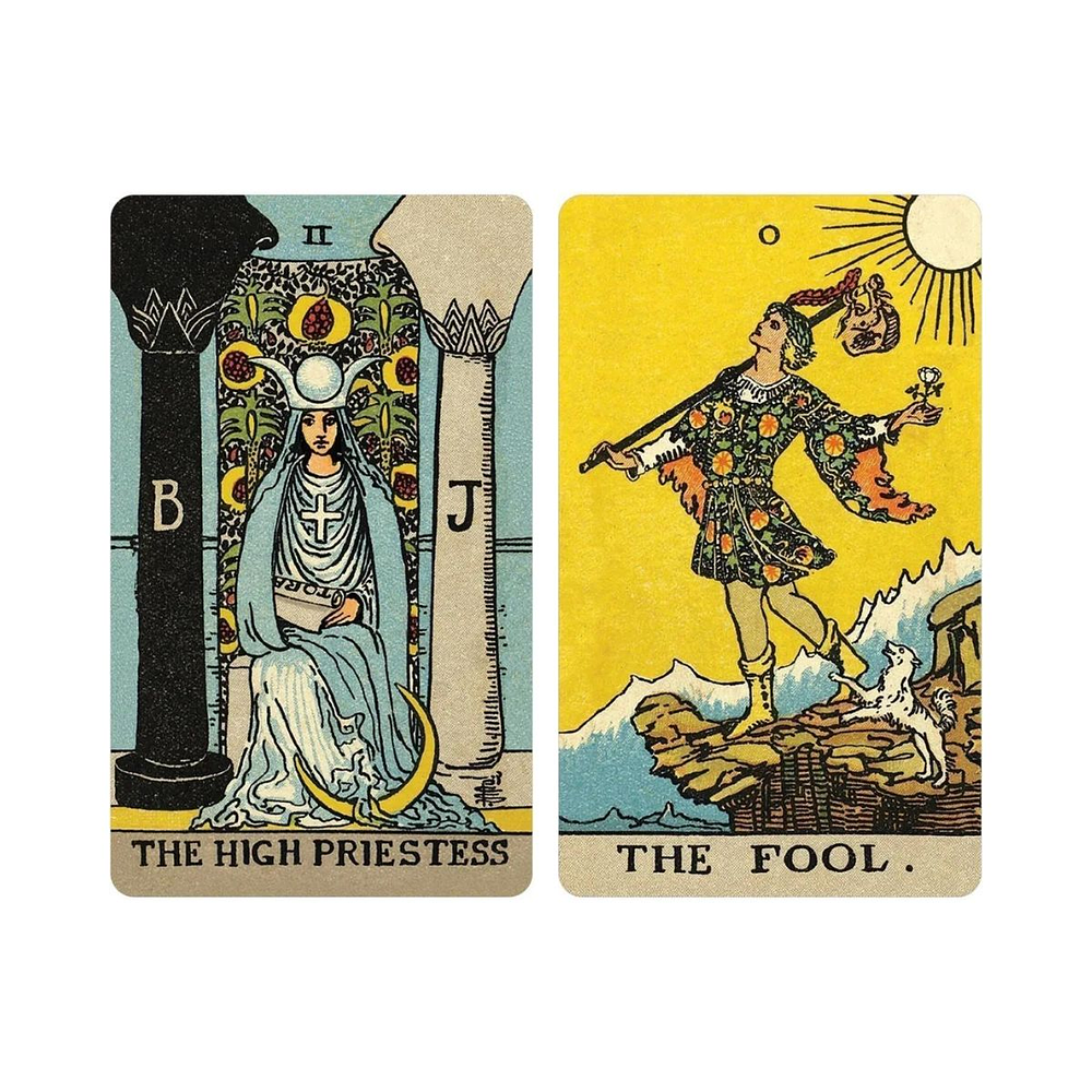 Tarot Smith Waite Sin Bordes Original