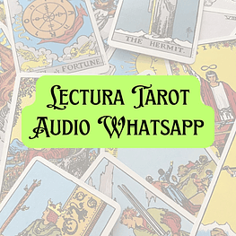 Lectura de Tarot Audio Whatsapp