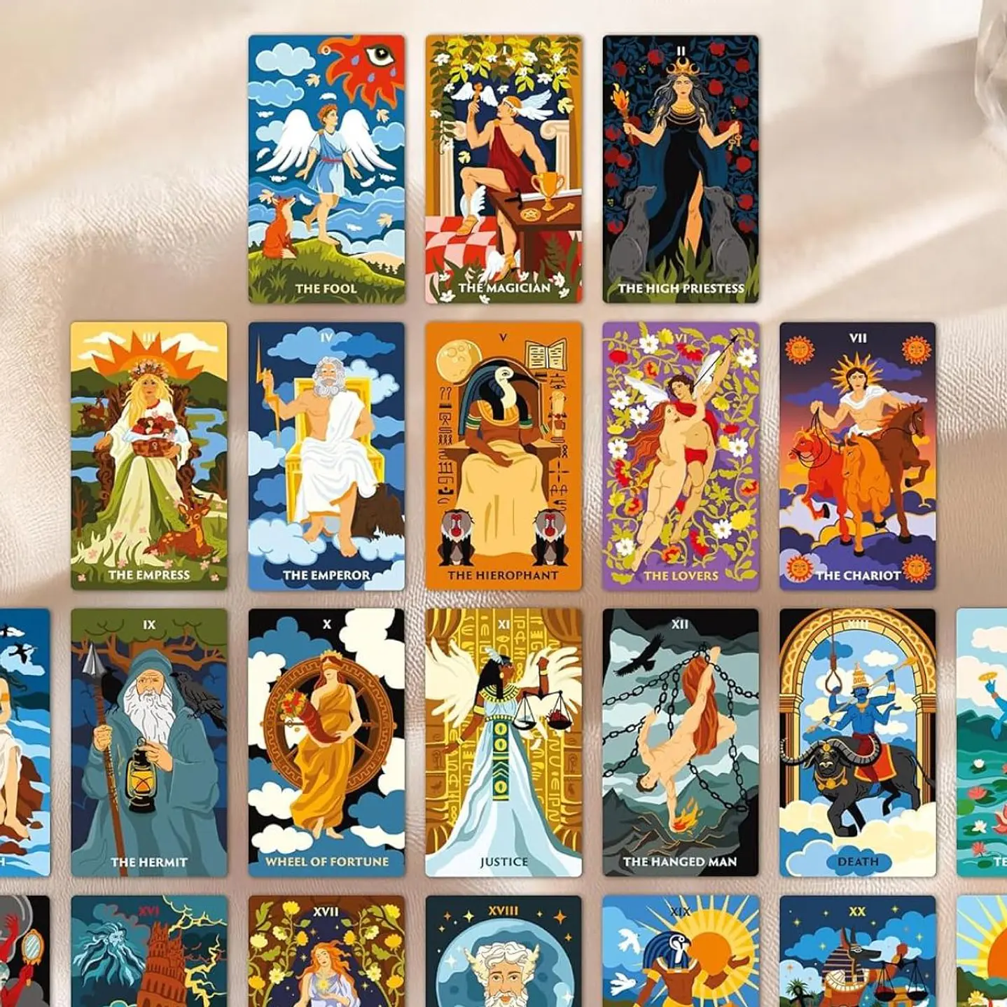 Pantheon Tarot Original by Wyspell 2