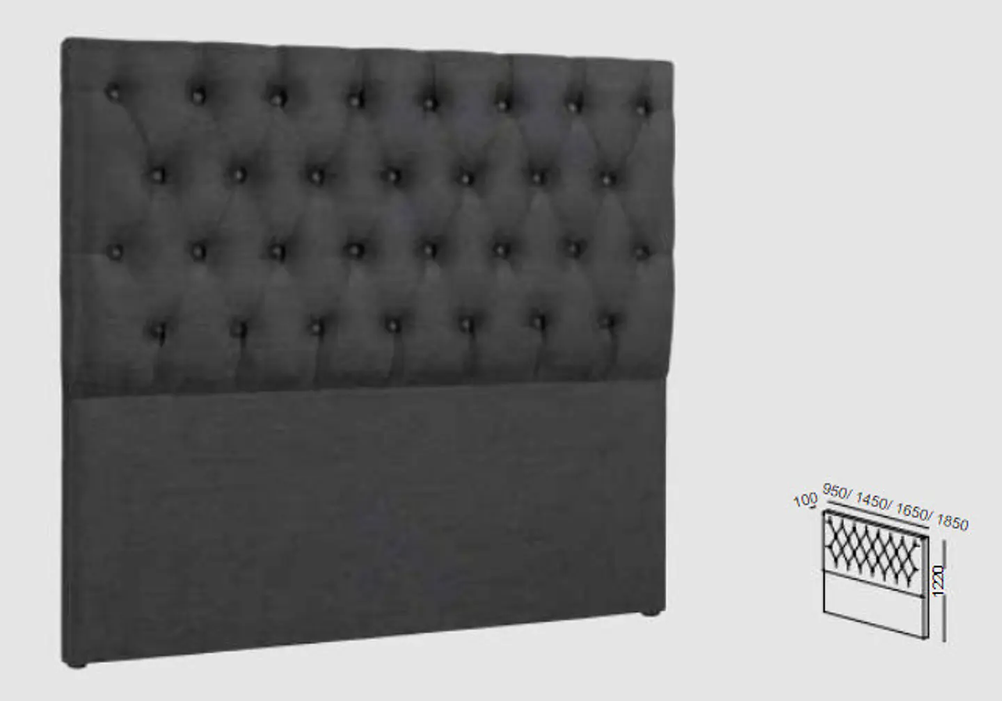 Upholstered Headboard Myra 1
