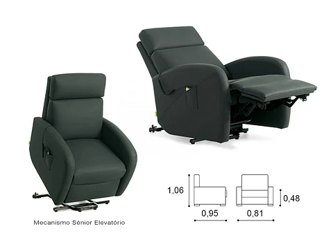 Relax Armchair with Martin Mechanism