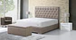 Melissa Upholstered Bed with Lusocolchão Mattress - thumbnail 1