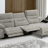 Sofa + Chaise Longue Deryl (with 2 electric relax mechanisms)