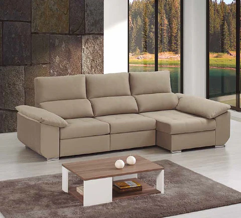 Robson Sofa + Chaise Longue