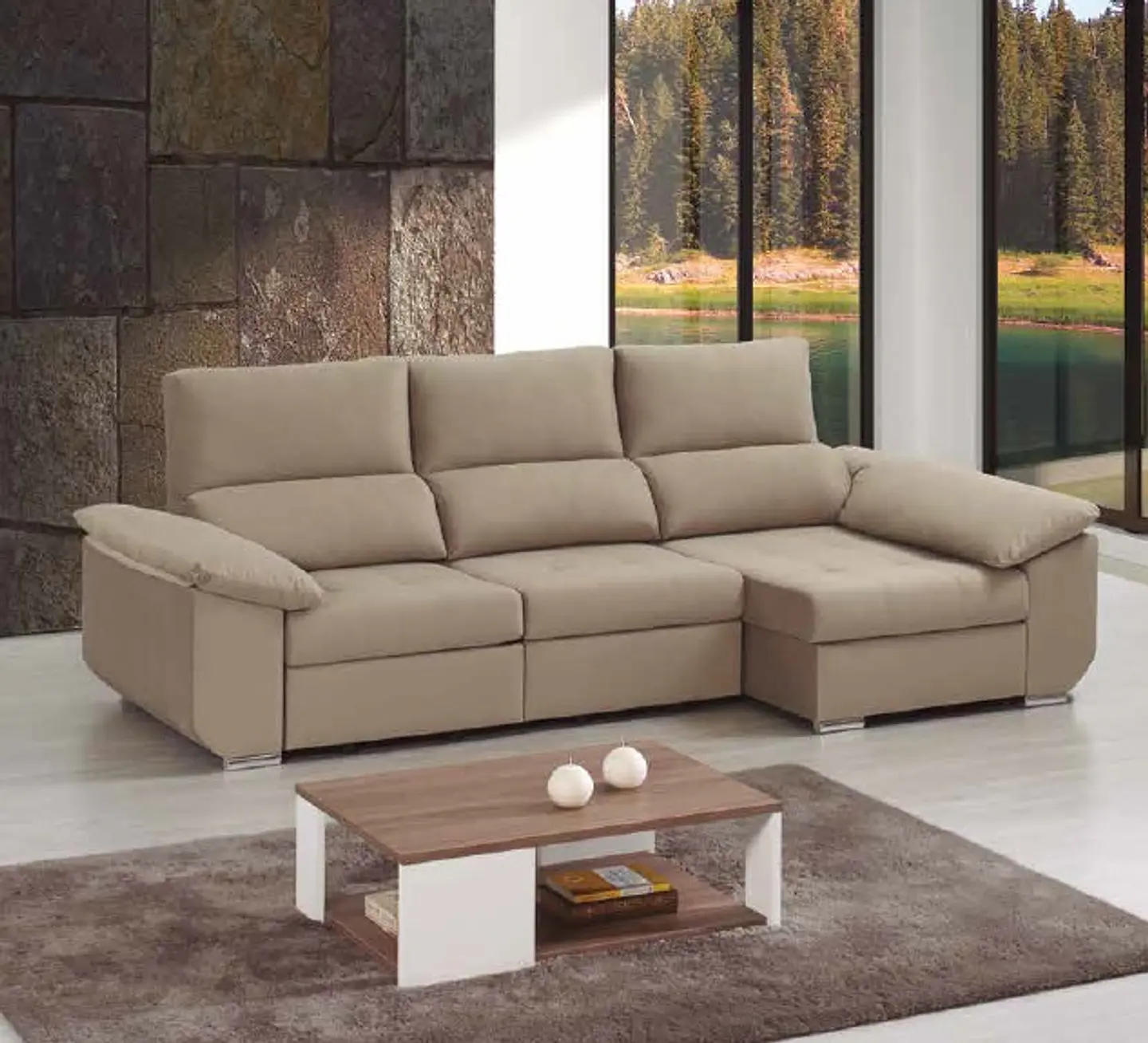Robson Sofa + Chaise Longue 1