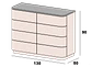 Amora Chest of 8 Drawers - thumbnail 4