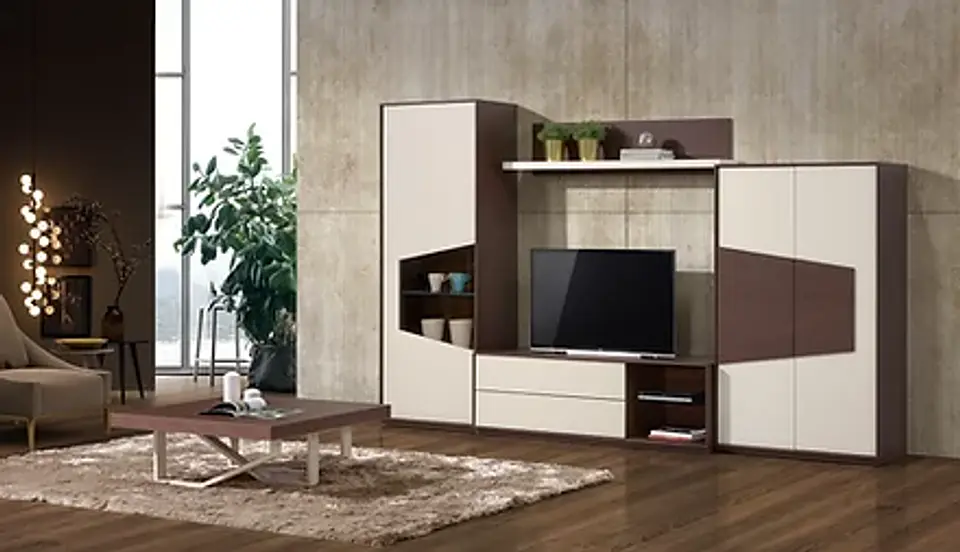 Sintra TV Cabinet 2 Drawers 2