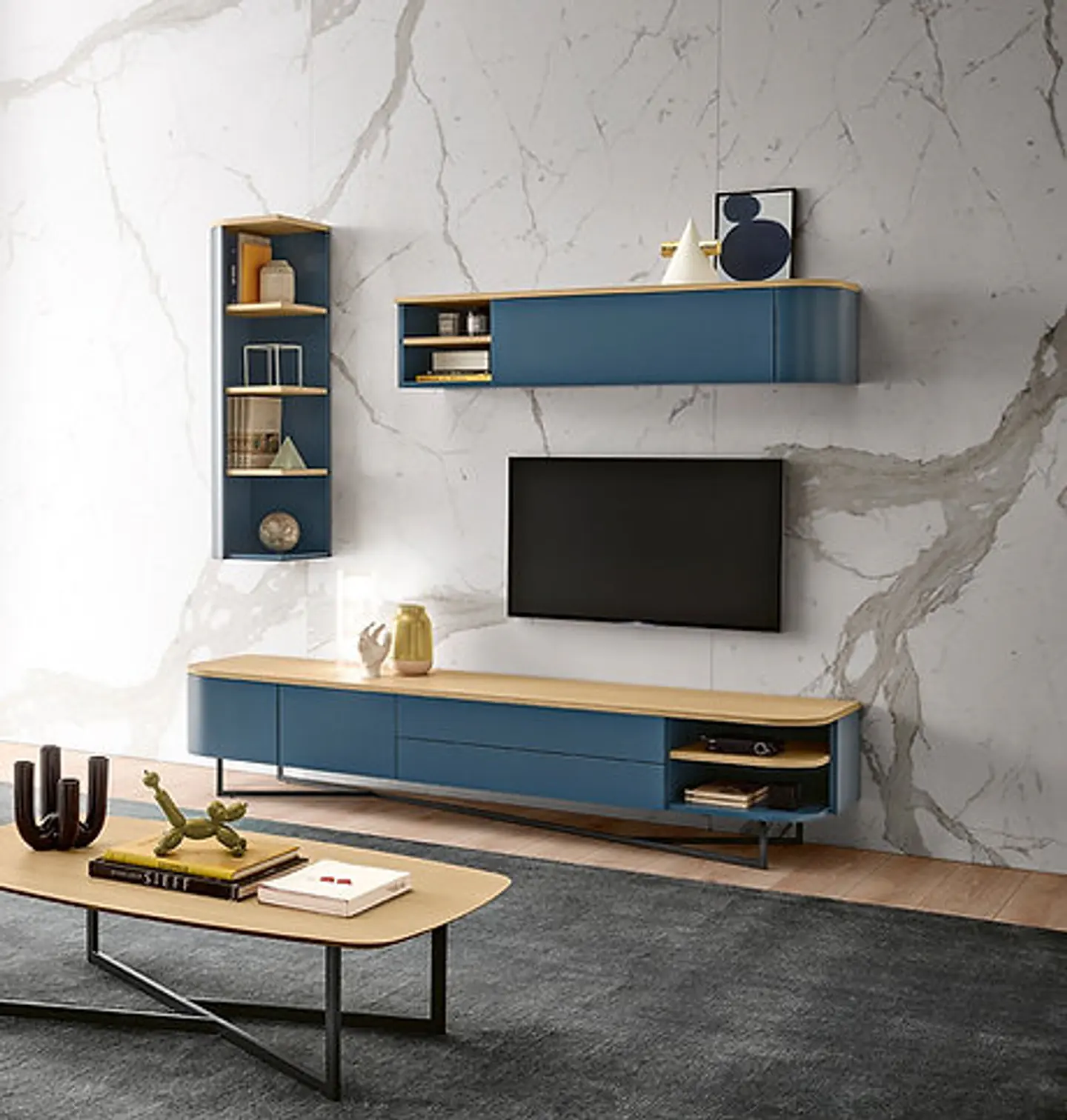 Mueble Suspendido Horizontal Amora 1