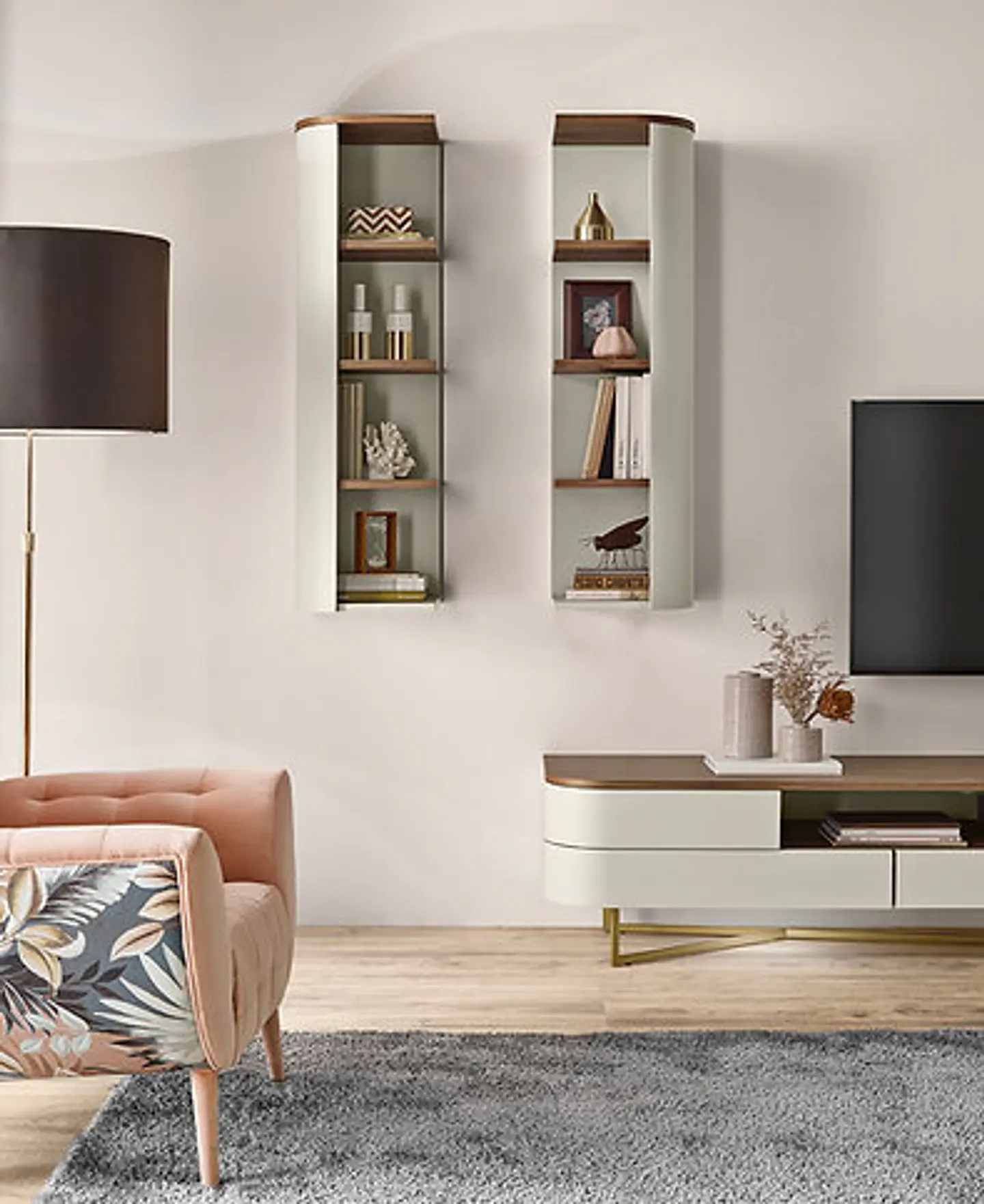 Armoire suspendue verticale Amora 4