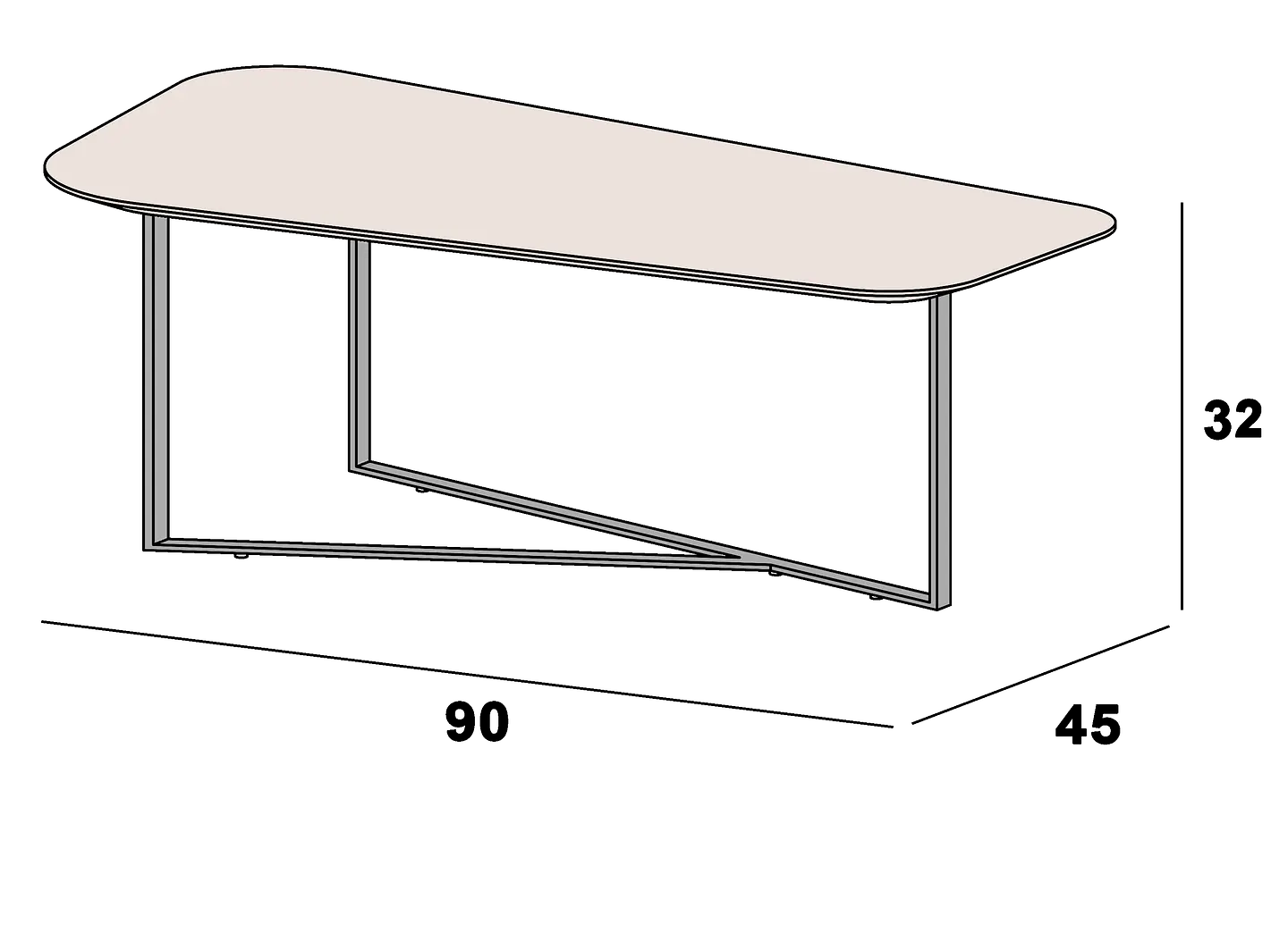 Set of Two Amora Coffee Tables 3