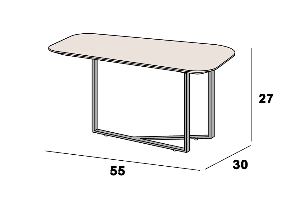 Set of Two Amora Coffee Tables 4