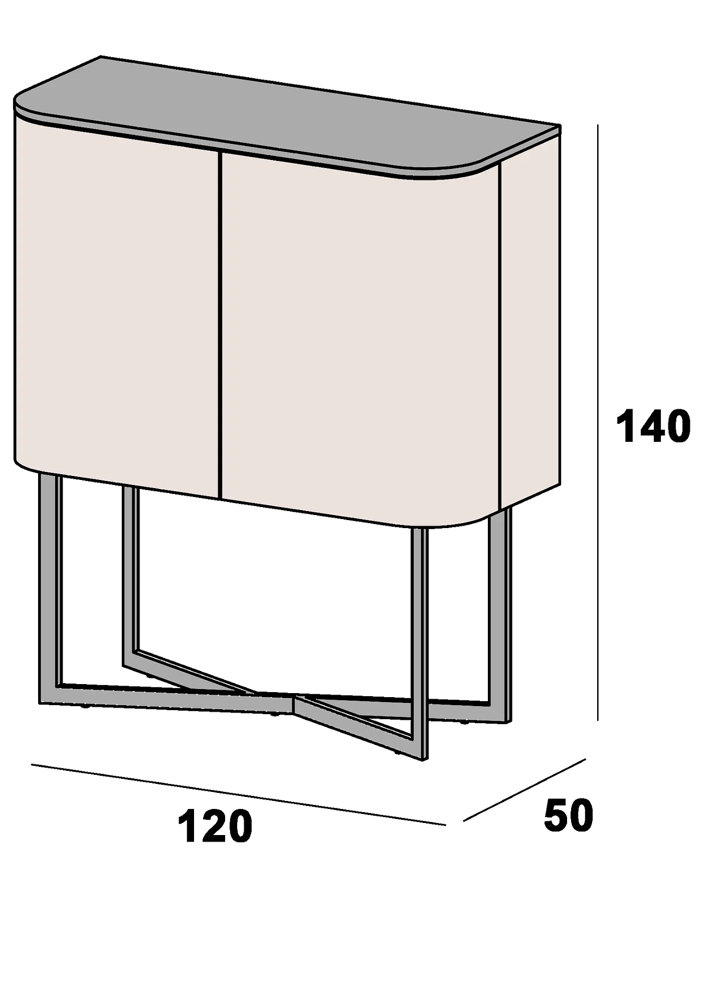 Meuble bar Blackberry 4