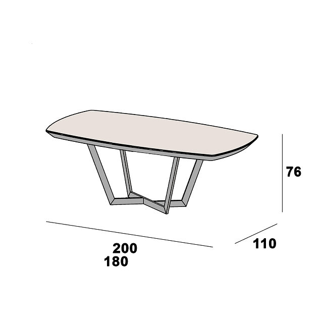 Amora Extendable Dining Table