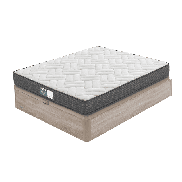 Sommier élévateur avec matelas Molaflex Pack Essentiel Confort