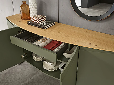 Corvo 3 or 4 door sideboard