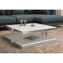 Table Cosmo Square en acier inoxydable
