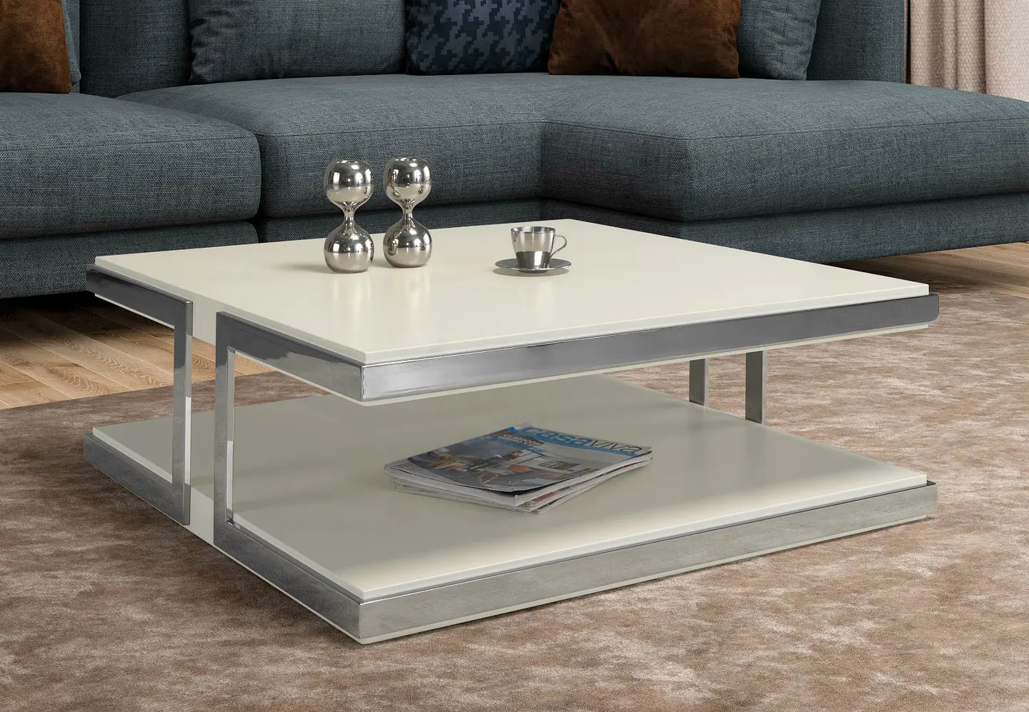 Cosmo Inox Coffee Table 1